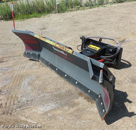 used skid steer snow plow for sale near me|plow attachment for skid steer.